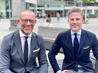 Andreas Rebbelmund und David Zimmermann, Geschäftsführung Düsseldorf