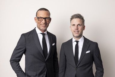 Andreas Rebbelmund und David Zimmermann, Geschäftsführung Düsseldorf