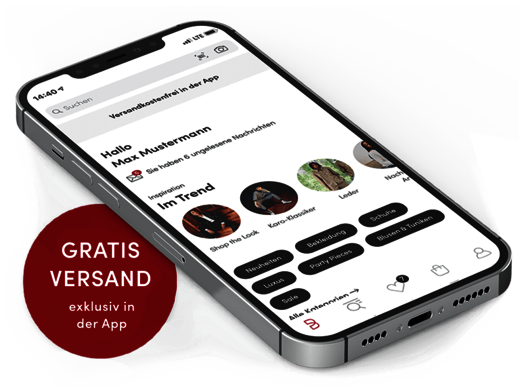 Iphone mit der Breuninger App