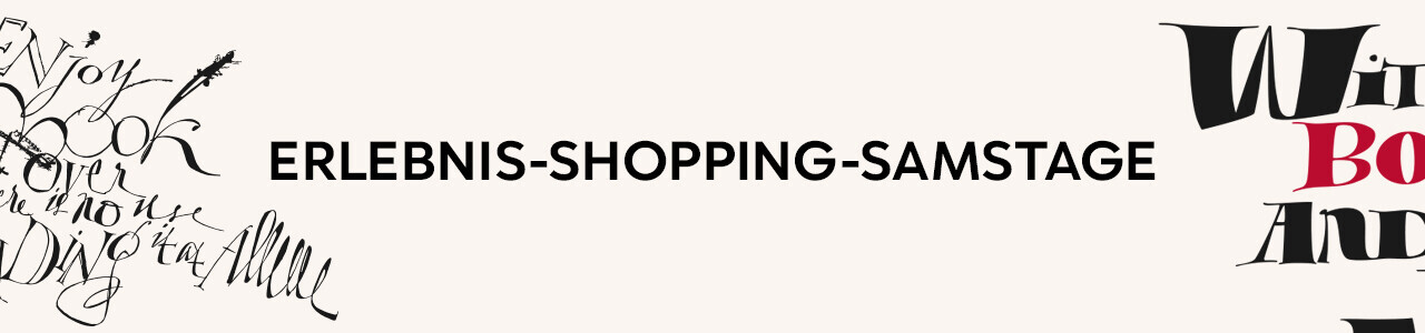Erlebnis Shopping Samstage