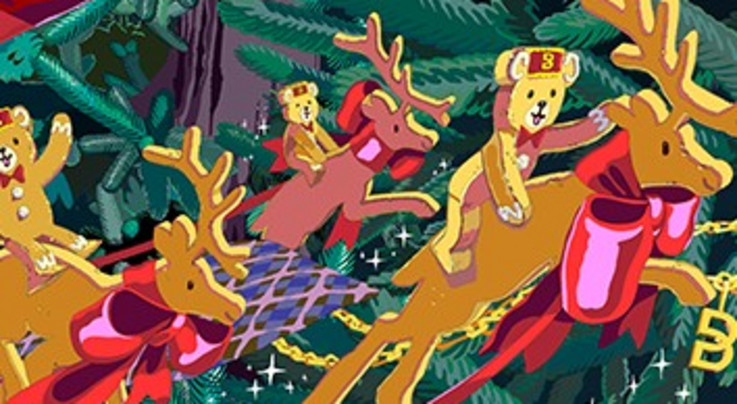 Weihnachtliches Kampagnenmotiv